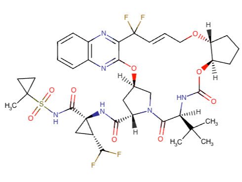 Glecaprevir Chemical Structure