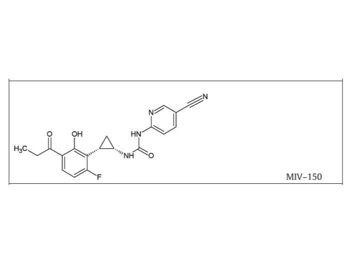 Chemical Structure of MIV-150