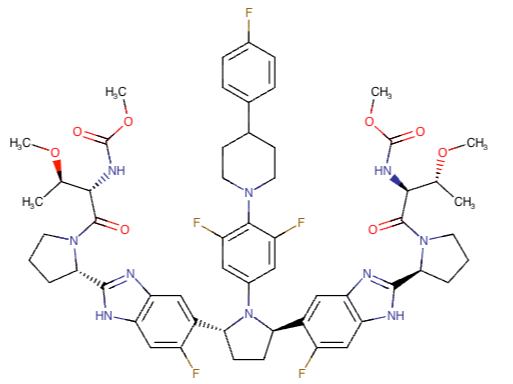 Pibrentasvir Chemical Structure